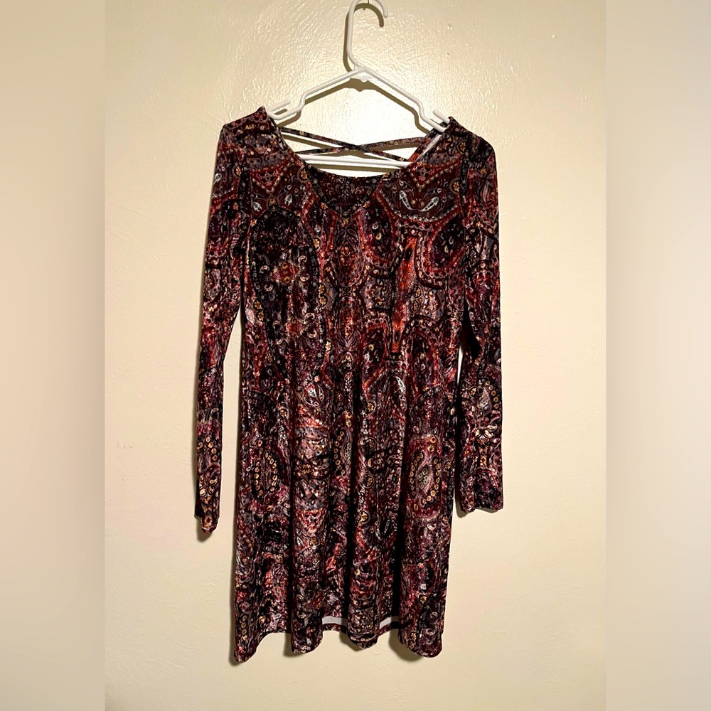 Earthbound Trading Co Paisley Dress